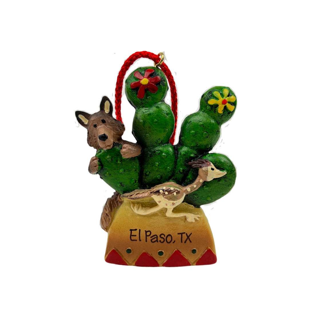 Ornament - Coyote & Runner-Souvenir-So El Paso