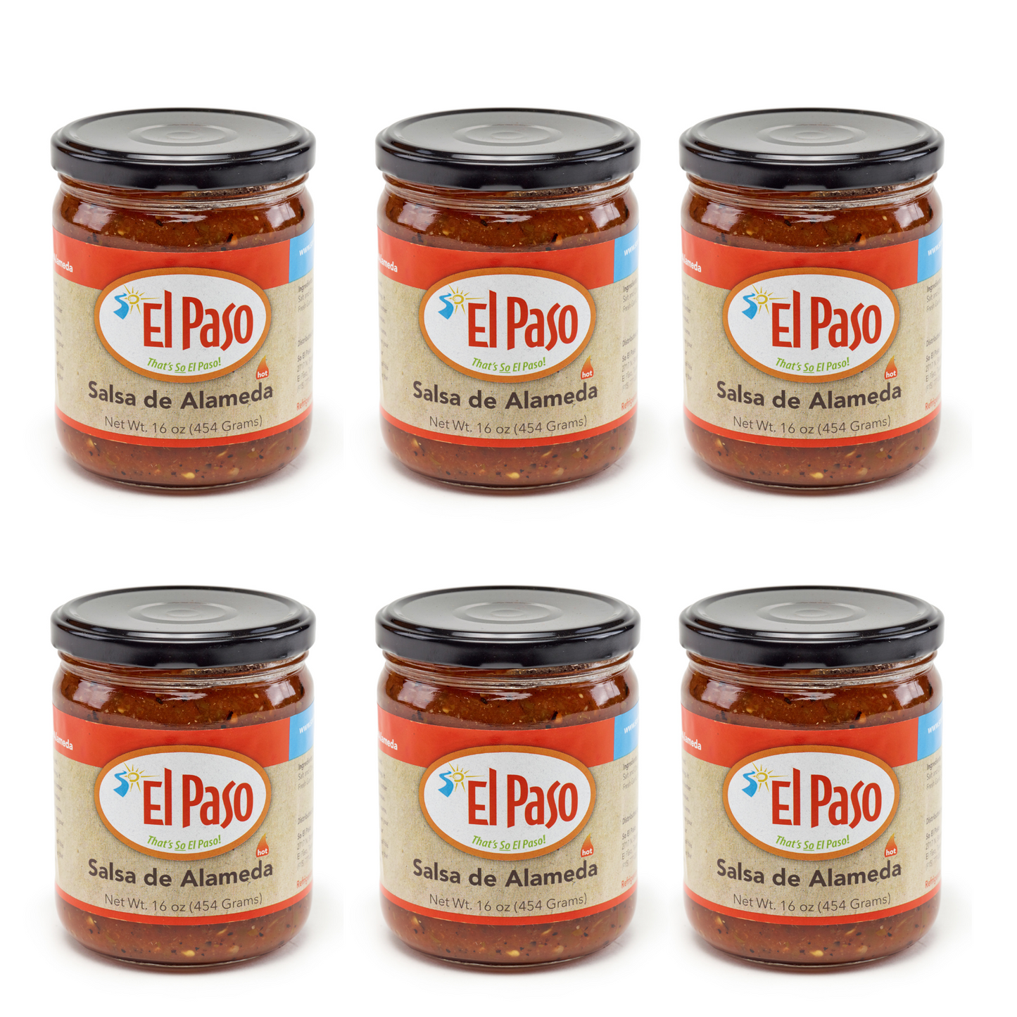 Wholesale Salsa de Alameda - Hot 16oz - Q6