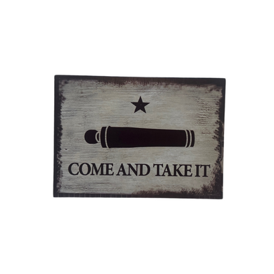 Magnet - Come & Take it Wood-So El Paso