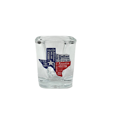 Shot Glass - Texas Cities-So El Paso