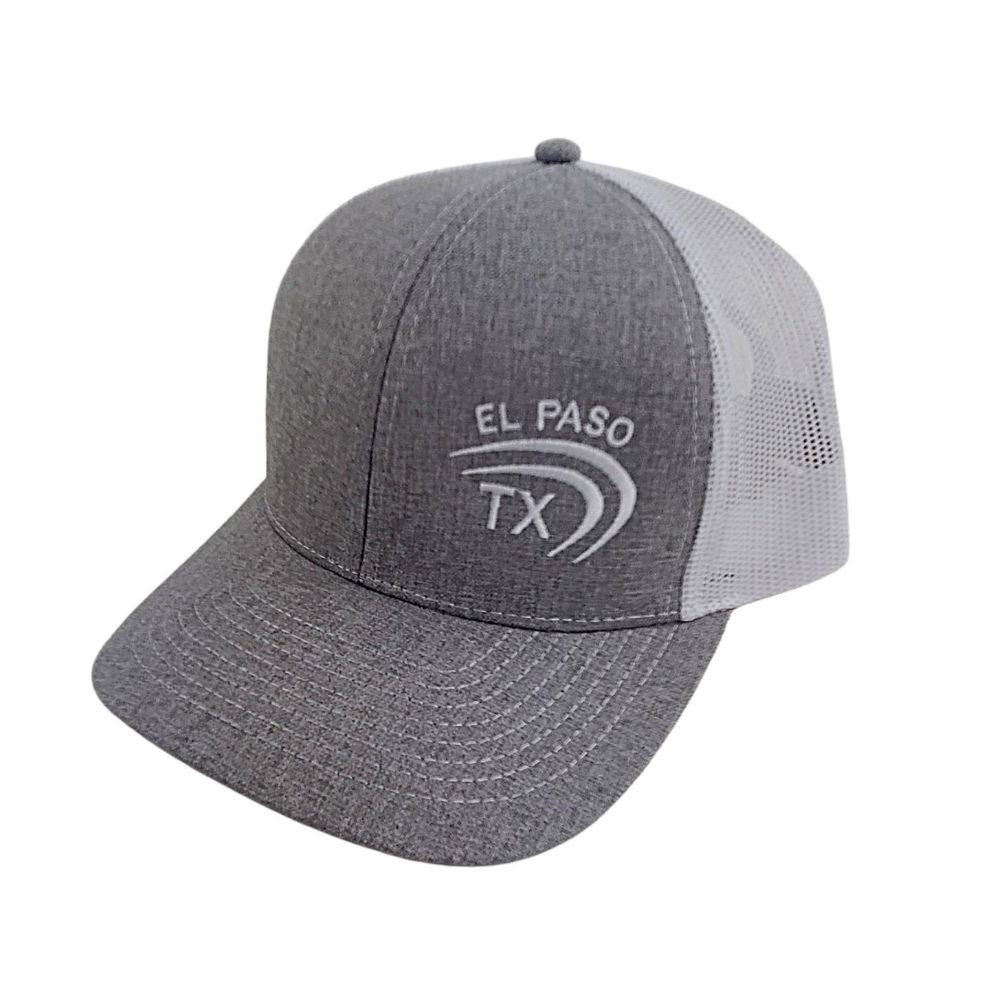 Hat - Vintage Grey with White Mesh
