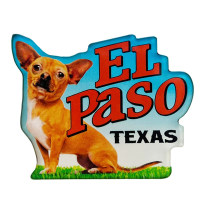 Magnet - El Paso Texas Chihuahua-Souvenir-So El Paso