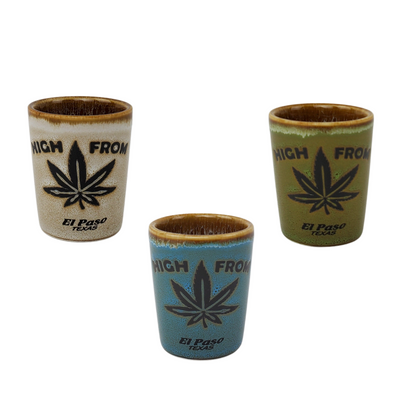 Shot Glass - High From El Paso Ceramic-Souvenir-So El Paso