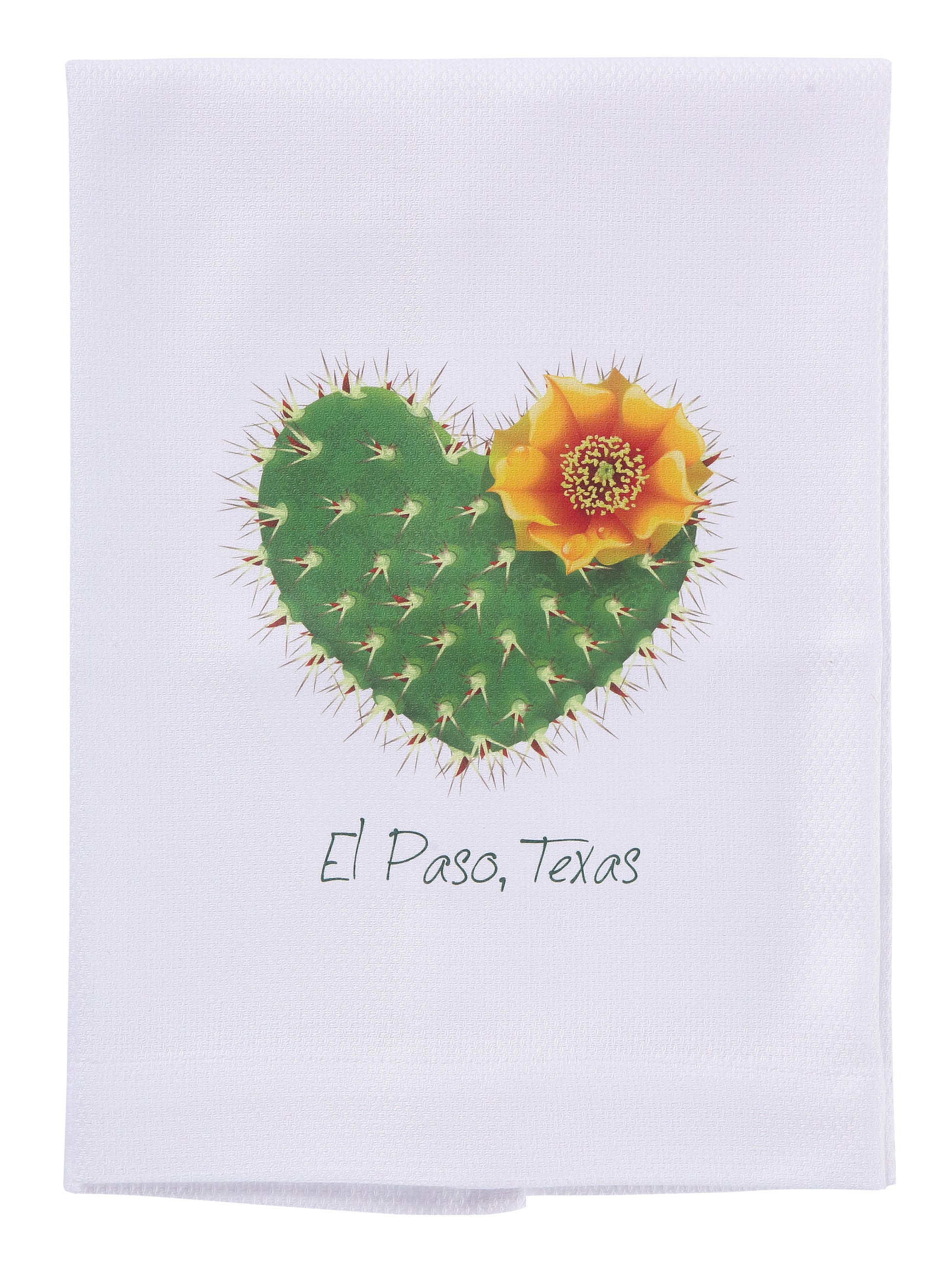 Tea Towel - Texas Prickley Pear-Souvenir-So El Paso