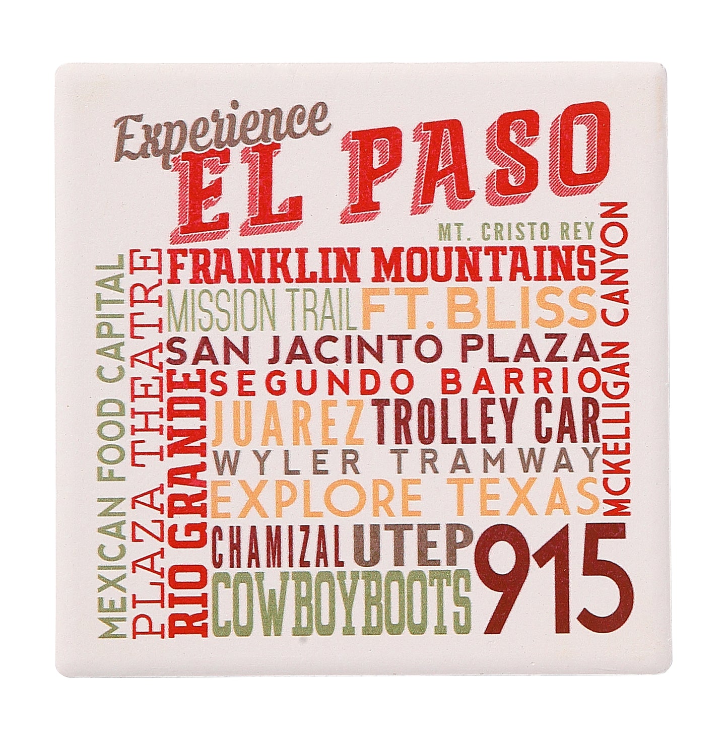 Coaster - Experience EP-Souvenir-So El Paso