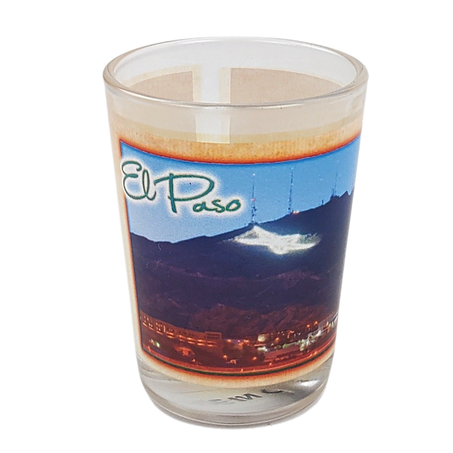 Shot Glass - El Paso Star on Mountain-Souvenir-So El Paso