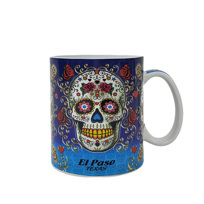Mug - Sugar Skull Full Wrap-Souvenir-So El Paso