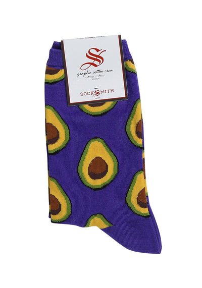 Socks(W) - Avocado Grape-Apparel-So El Paso
