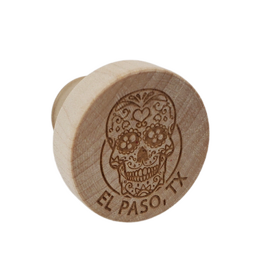 WineO - Skull with El Paso-Souvenir-So El Paso