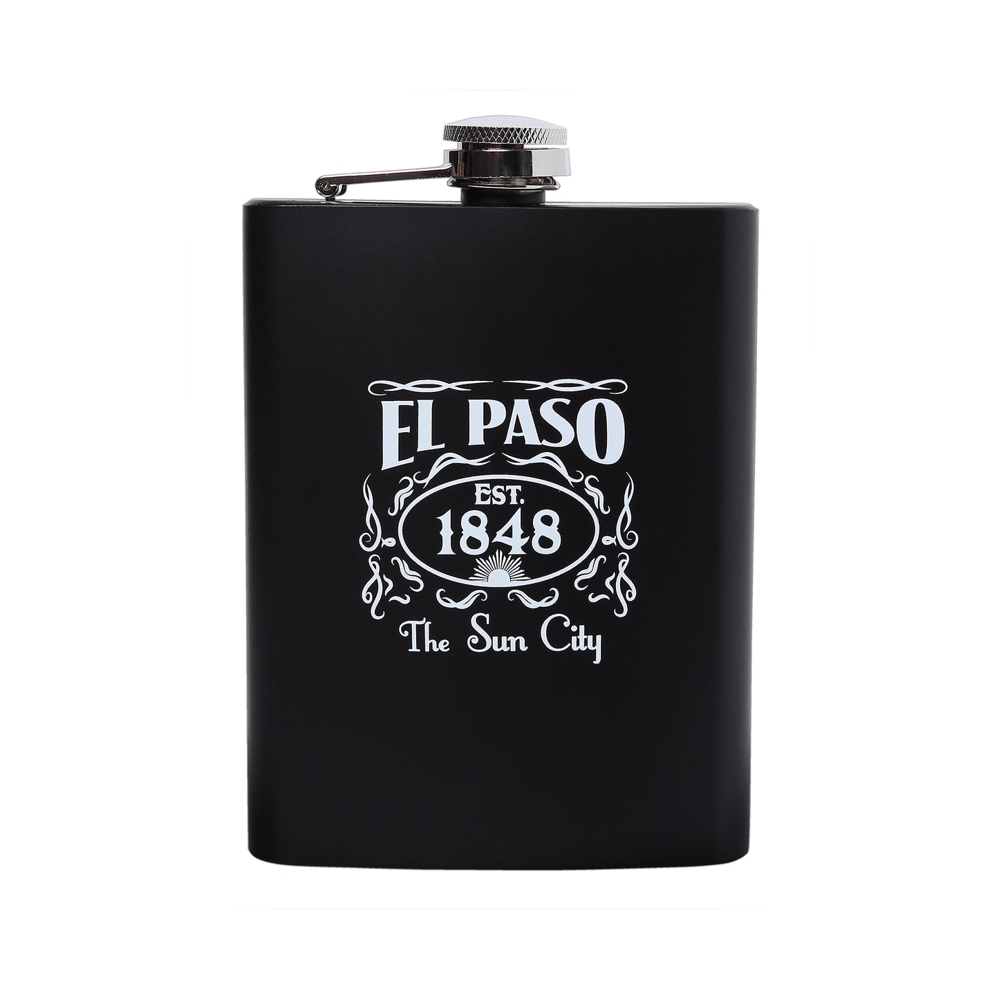 EP Black Flask-Souvenir-So El Paso