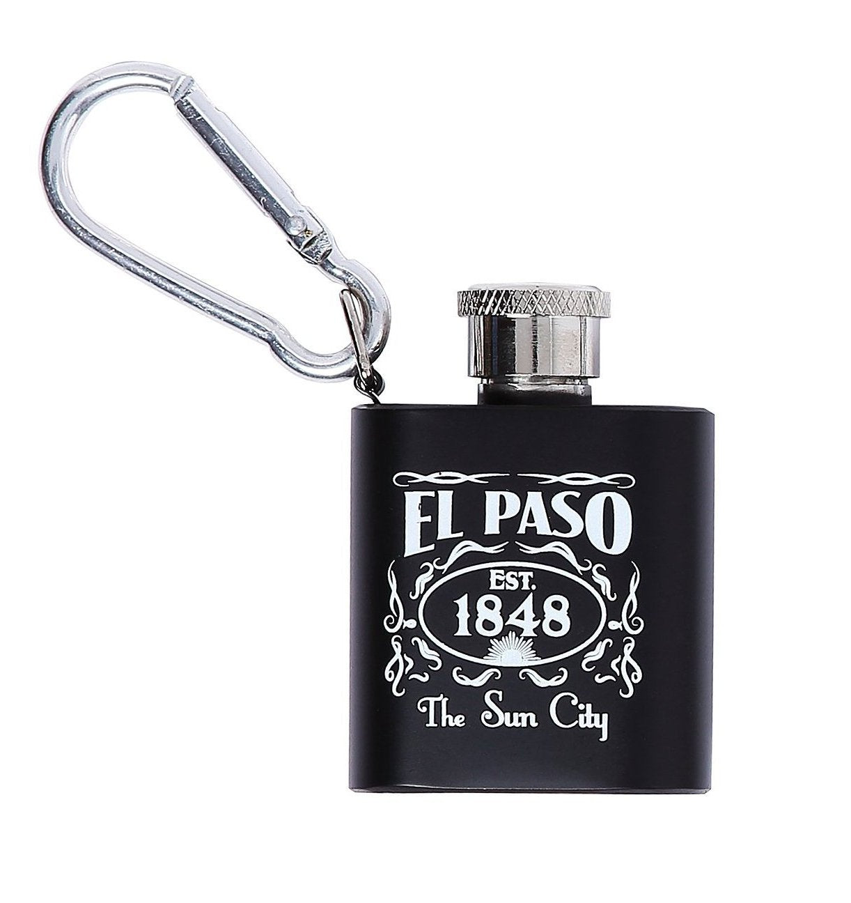 Keychain - Mini Jack Flask El Paso-Souvenir-So El Paso