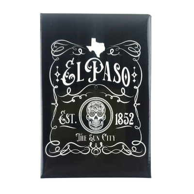Magnet - Vintage Label-Souvenir-So El Paso