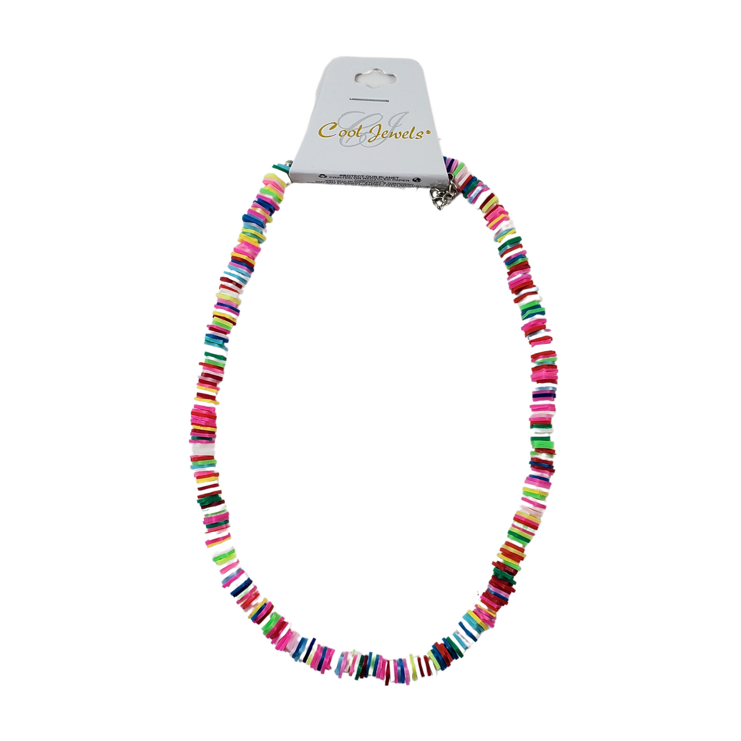 Necklace - Multicolor Slices Choker-Gift-So El Paso