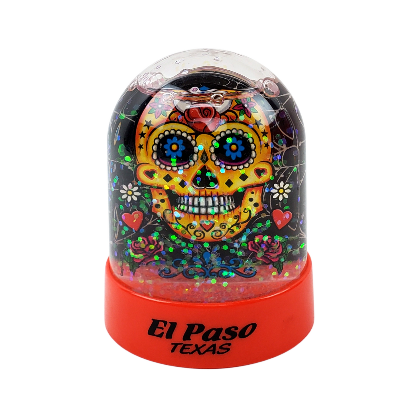 Sugar Skull Snow Globe-Souvenir-So El Paso