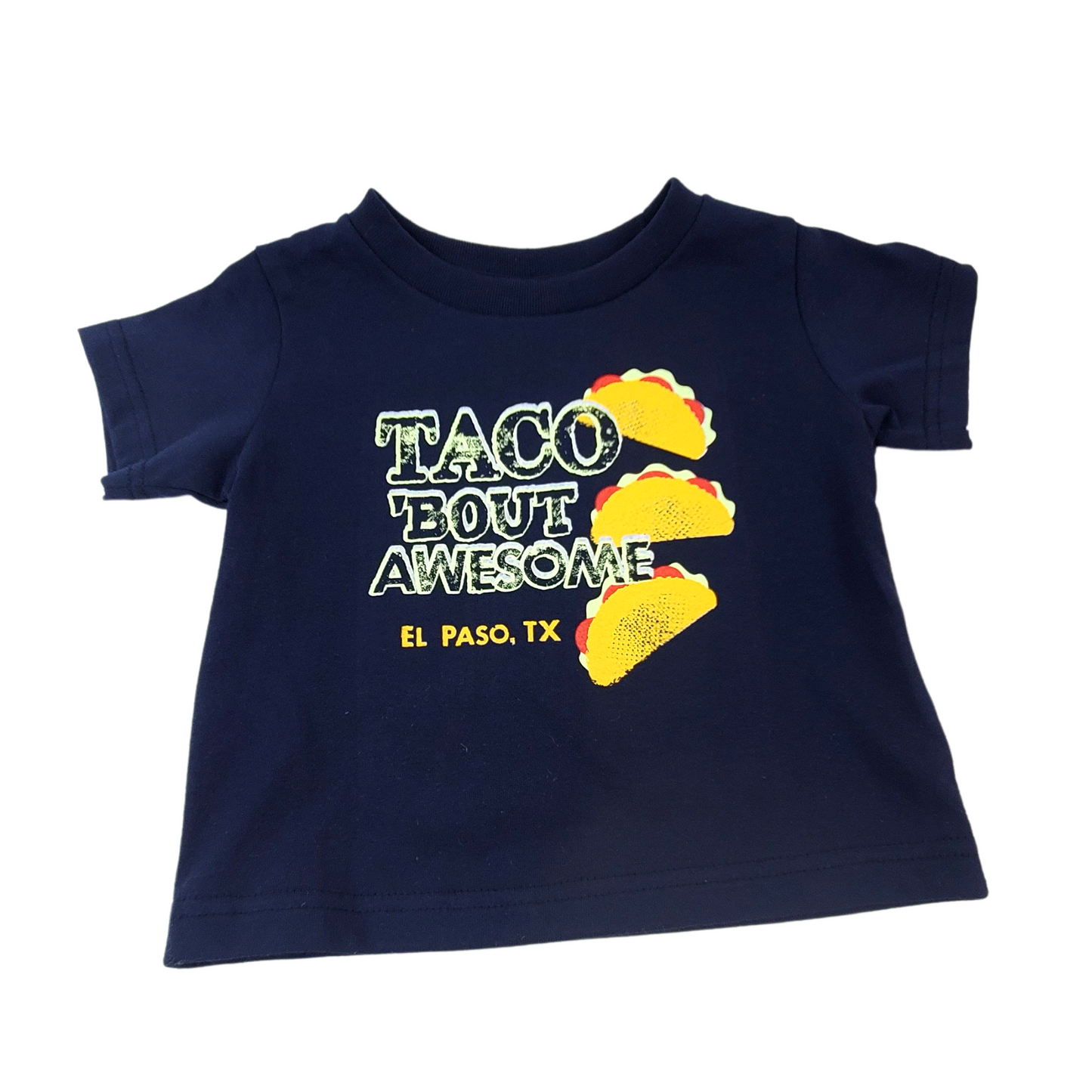 Taco 'Bout Awesome Toddler Tee-Apparel-So El Paso