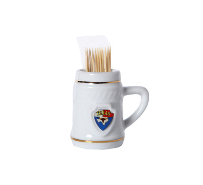 Toothpick Holder w/ Texas Shield-Souvenir-So El Paso